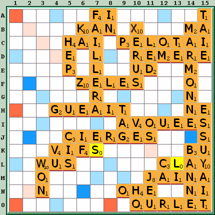 Grille de jeu