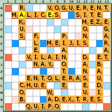 Grille de jeu