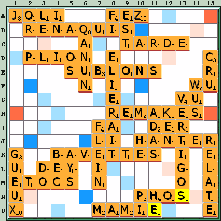 Grille de jeu