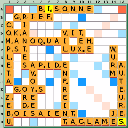 Grille de jeu