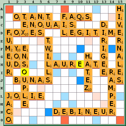 Grille de jeu