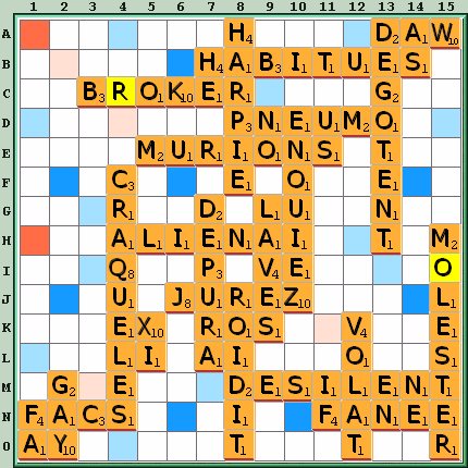 Grille de jeu
