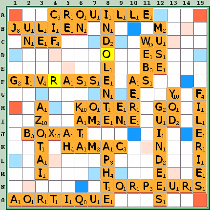 Grille de jeu