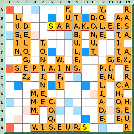 Grille de jeu