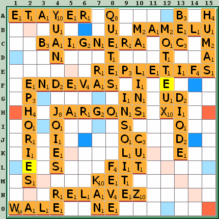 Grille de jeu
