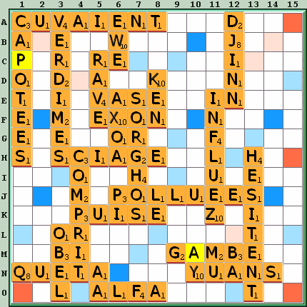 Grille de jeu