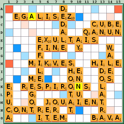 Grille de jeu