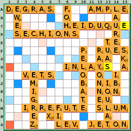 Grille de jeu
