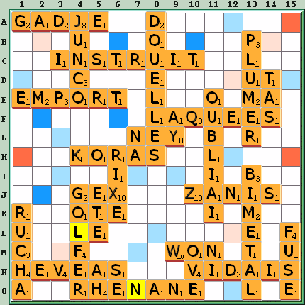 Grille de jeu