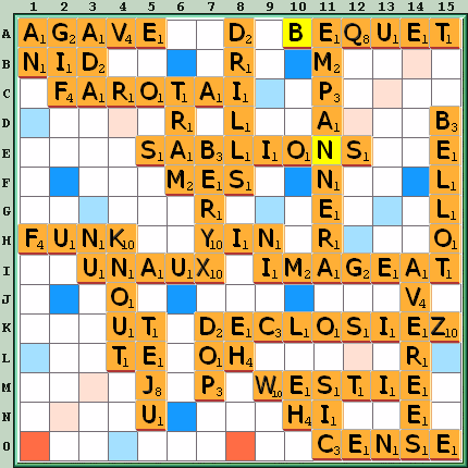 Grille de jeu