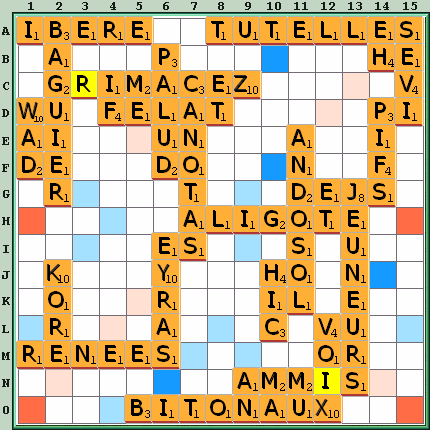 Grille de jeu