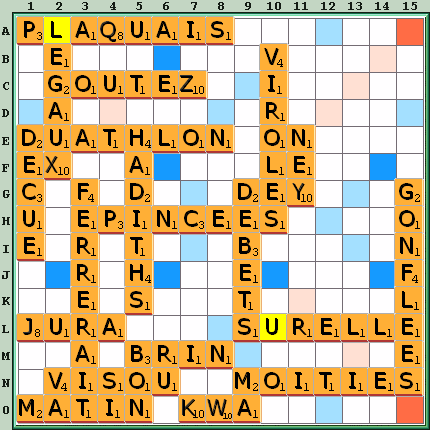 Grille de jeu