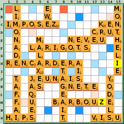 Grille de jeu