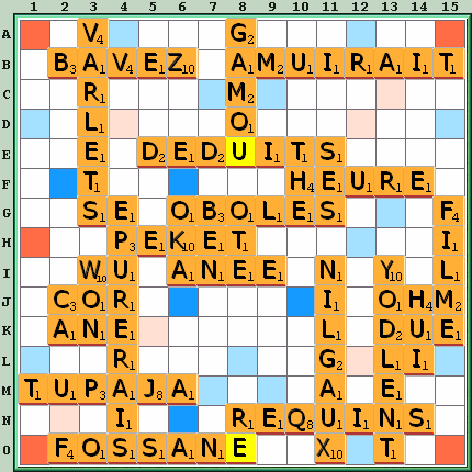 Grille de jeu