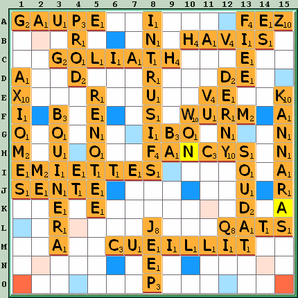 Grille de jeu