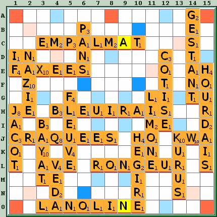 Grille de jeu