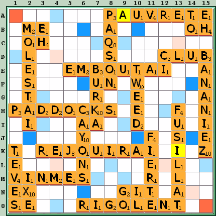 Grille de jeu