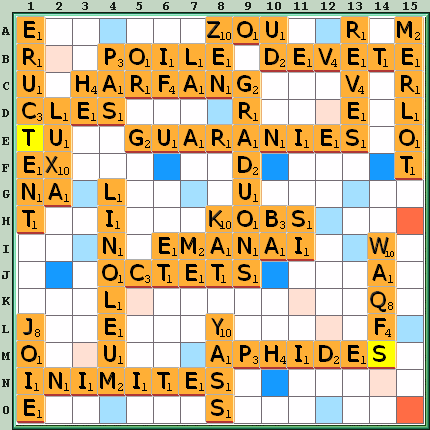 Grille de jeu
