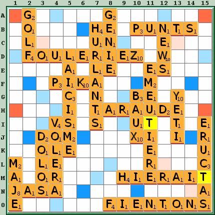 Grille de jeu