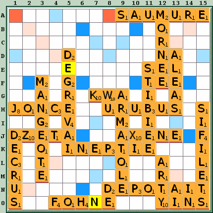 Grille de jeu