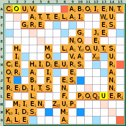 Grille de jeu