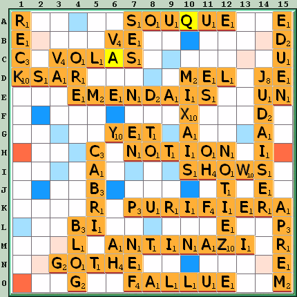 Grille de jeu