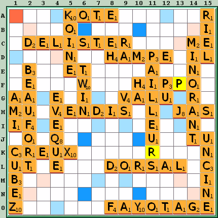 Grille de jeu