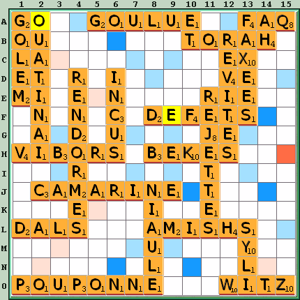 Grille de jeu