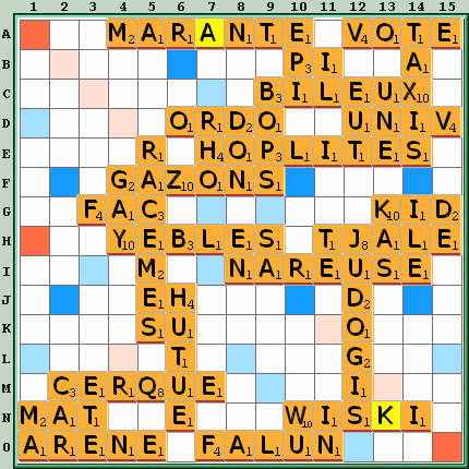 Grille de jeu