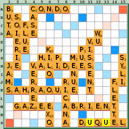 Grille de jeu
