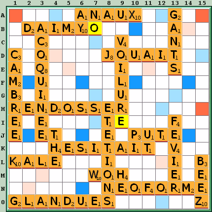 Grille de jeu