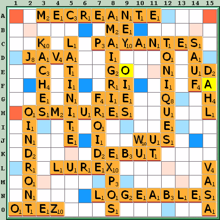 Grille de jeu