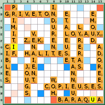 Grille de jeu