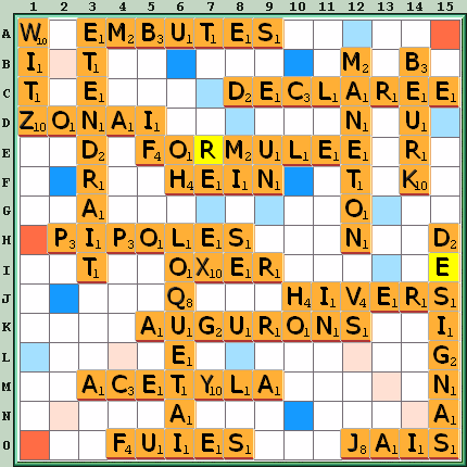 Grille de jeu
