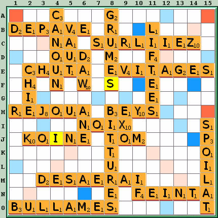 Grille de jeu