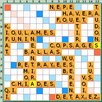 Grille de jeu