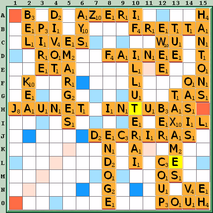 Grille de jeu