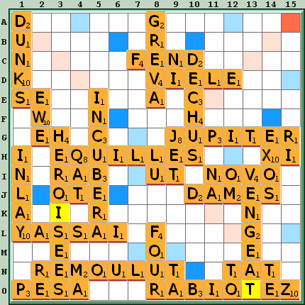 Grille de jeu