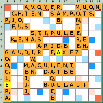 Grille de jeu