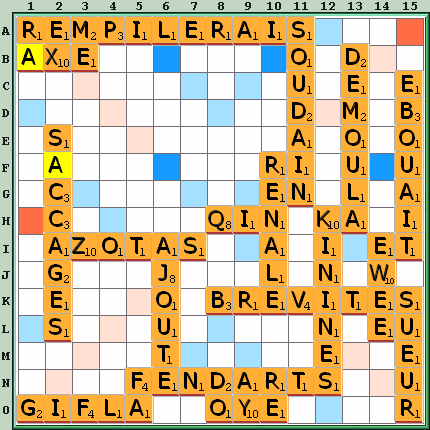 Grille de jeu