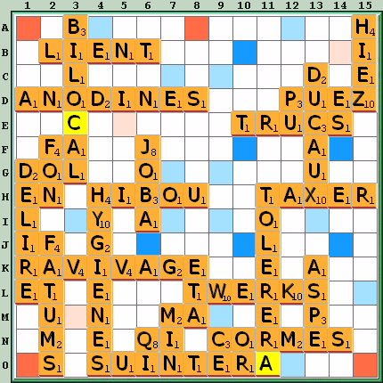 Grille de jeu