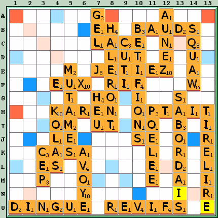 Grille de jeu