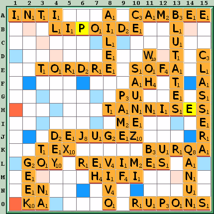 Grille de jeu
