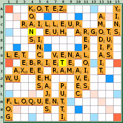 Grille de jeu