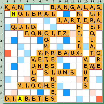 Grille de jeu