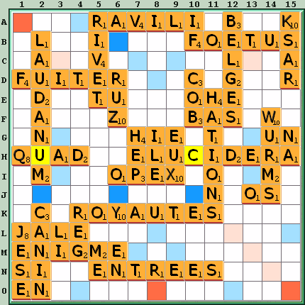 Grille de jeu