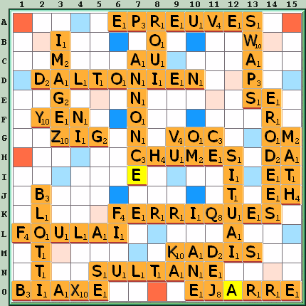 Grille de jeu