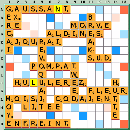 Grille de jeu