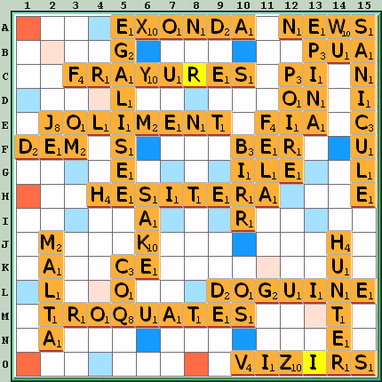 Grille de jeu