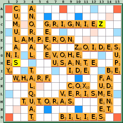 Grille de jeu